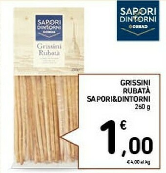 Conad Conad - Grissini Rubatà Sapori E Dintorni 250 G(ml) offerta