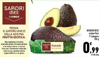 Conad Avocado Hass offerta