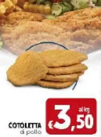 Deco Supermercati Cotoletta di pollo offerta
