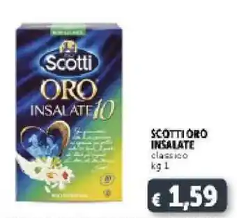 Deco Supermercati Scotti Oro Insalate Classico 1kg offerta
