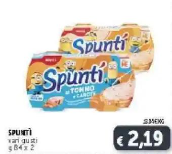Deco Supermercati Spuntí Vari gusti 84g x 2 offerta