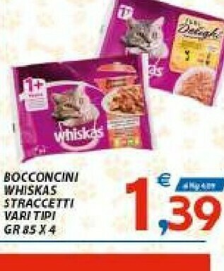 Vivo Supermercati Whiskas Cibo per gatti offerta