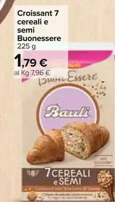 Carrefour Bauli Croissant 7 Cereali E Semi offerta