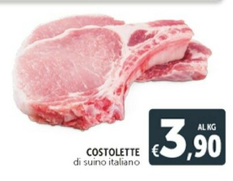 Deco Supermercati Costolette Di Suino Italiano offerta