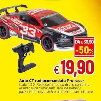 Galassia Auto GT radiocomandata Pro racer offerta