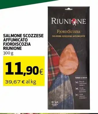 Coop Riunione Salmone Scozzese Affumicato Fjordiscozia 300 g offerta