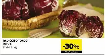Coop Rosso Radicchio Tondo sfuso, al kg offerta
