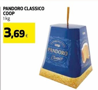 Coop Pandoro Classico Coop 1 kg offerta