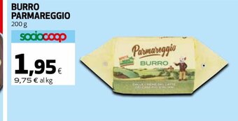 Coop Burro Parmareggio 200 g offerta