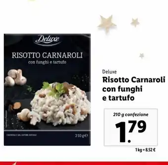 Lidl Risotto carnaroli con funghi e tartufo offerta