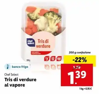 Lidl Tris di verdure al vapore offerta