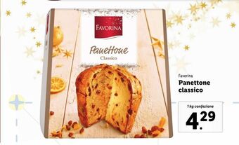 Lidl Panettone classico offerta