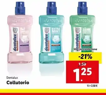 Lidl Colluttorio offerta