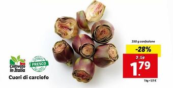 Lidl Cuori di carciofi offerta