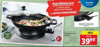 Lidl Padella elettrica multiuso offerta