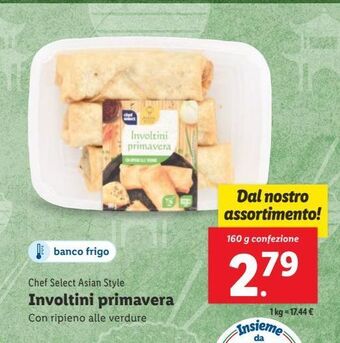 Lidl Involtini primavera offerta