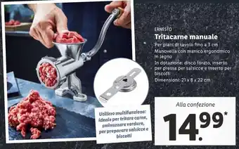 Tritacarne manuale