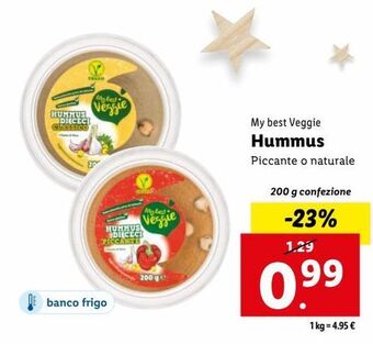 Lidl Hummus offerta