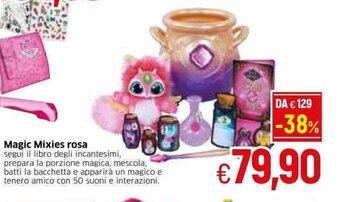 Galassia Magic Mixies rosa offerta