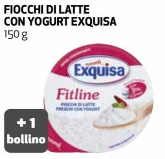 Coop Exquisa Fiocchi di Latte con Yogurt 150 g offerta