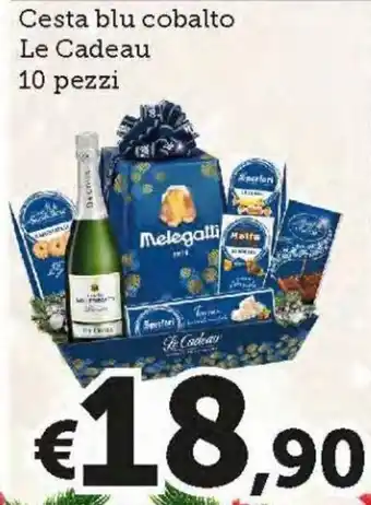 Le Cadeau Cetsa blu cobalto 10 pezzi