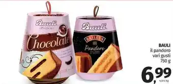 Pam Bauli il pandoro vari gusti 750 g offerta