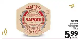 Sapori panforte margherita 320 g