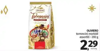 Olivero torroncini morbidi 200 g
