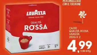 Interspar Lavazza Caffè Qualità Rossa 250 g x 2 offerta