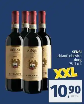 Sensi chianti classico docg 75 cl x 4