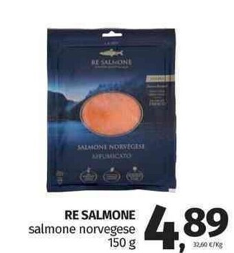 Re Salmone salmone norvegese 150 g