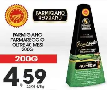 Interspar Parmigiano Parmareggio Oltre 40 mesi 200 g offerta