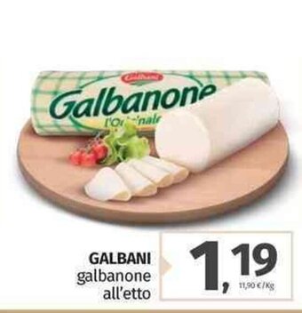 Pam Galbani galbanone offerta