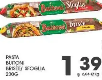 Interspar Buitoni Pasta Brisèe/Sfoglia 230 g offerta