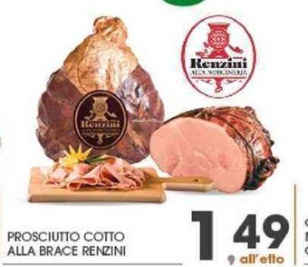 Interspar Prosciutto Cotto Alla Brace Renzini offerta