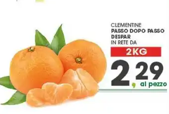 Interspar Clementine Passo Dopo Passo Despar In Rete Da 2 Kg offerta
