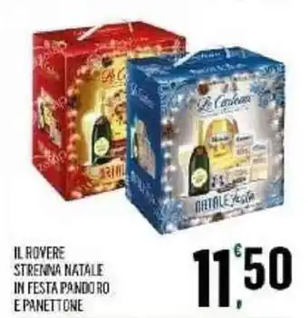 Vibian Il Rovere Strenna Natale in festa pandoro e panettone offerta