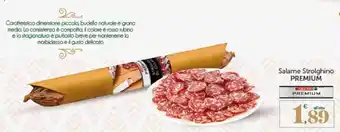 Interspar Premium Salame Strolghino offerta