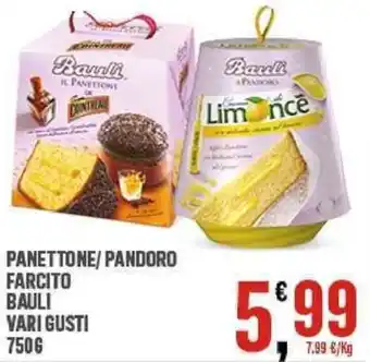 Interspar Bauli Panettone/Pandoro Farcito vari gustig 750 g offerta