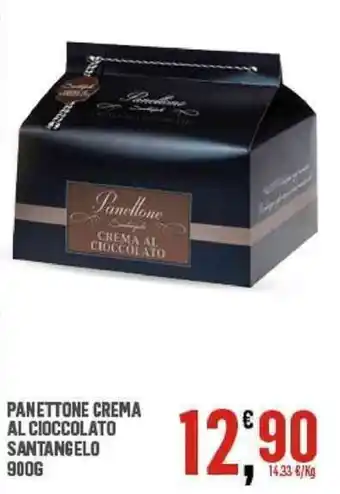 Interspar Panettone Crema Al Cioccolato Santangelo 900 g offerta