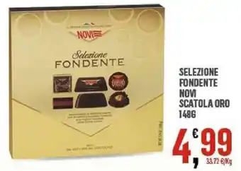 Interspar Novi Selezione Fondente Scatola Oro 148 g offerta