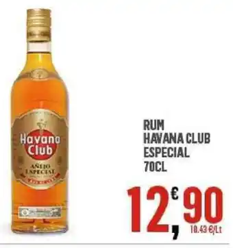 Interspar Havana Club Rum Especial cl 70 offerta