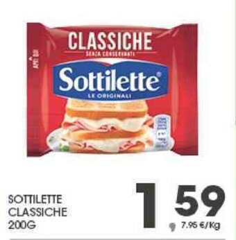 Eurospar Sottilette Classiche 200 g offerta