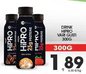 Hipro Drink vari gusti 300 g
