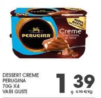 Eurospar Perugina Dessert Creme vari gusti 70 g x 4 offerta