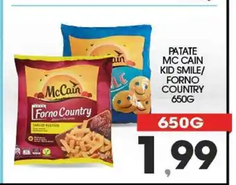 Eurospar Mc Cain Patate Kid Smile/Forno Country 650g offerta
