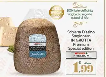 Eurospar Schiena D'asino Stagionato In Grotta Premium Special edition offerta