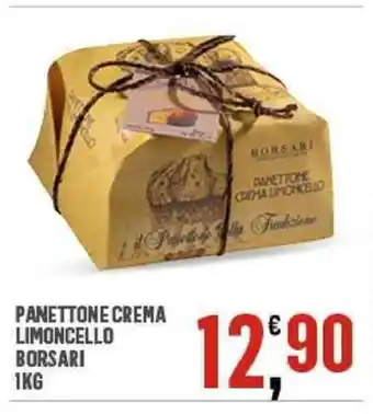 Eurospar Panettone Crema Limoncello Borsari 1 kg offerta