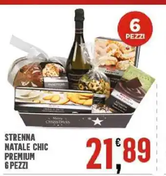 Eurospar Strenna Natale Chic Premium 6 Pezzi offerta