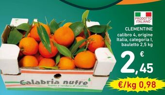 Spazio Conad Clementine offerta